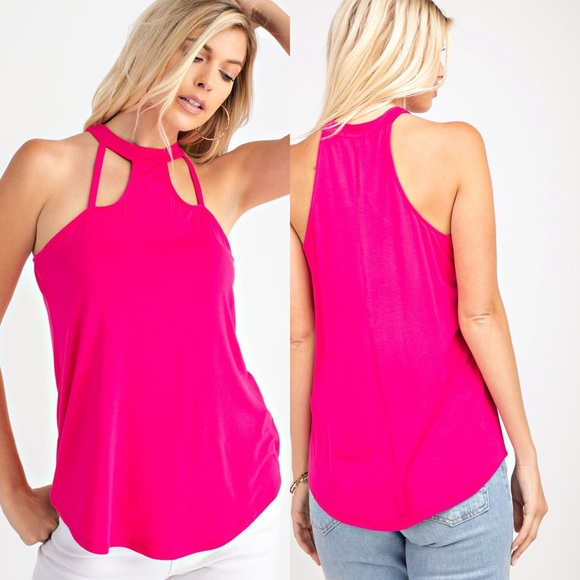 Tops - HALTER TOP